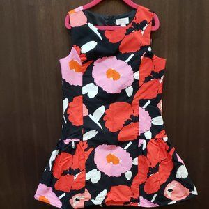 Children's Place Girls 100% Cotton Abstract Floral Dress  Size 8